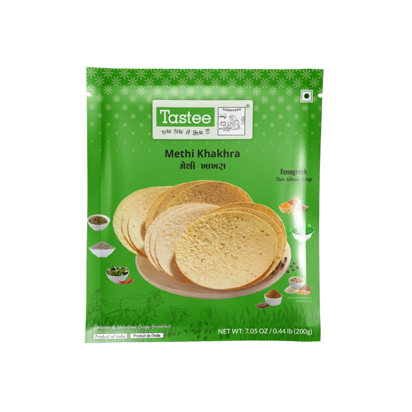 Tastee - Khakhra Methi Fenugreek (Wheat Crisp)