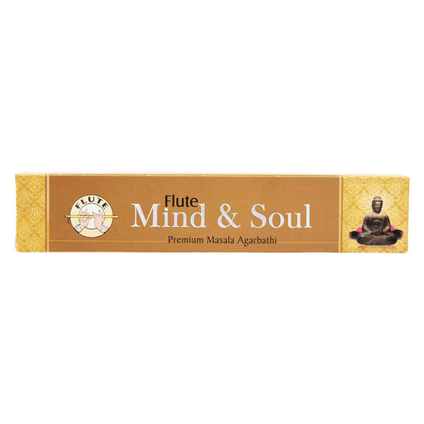 Metromlilan - Mind & Soul Flute Premium Masala Agarbathi (15 sticks) - Standard