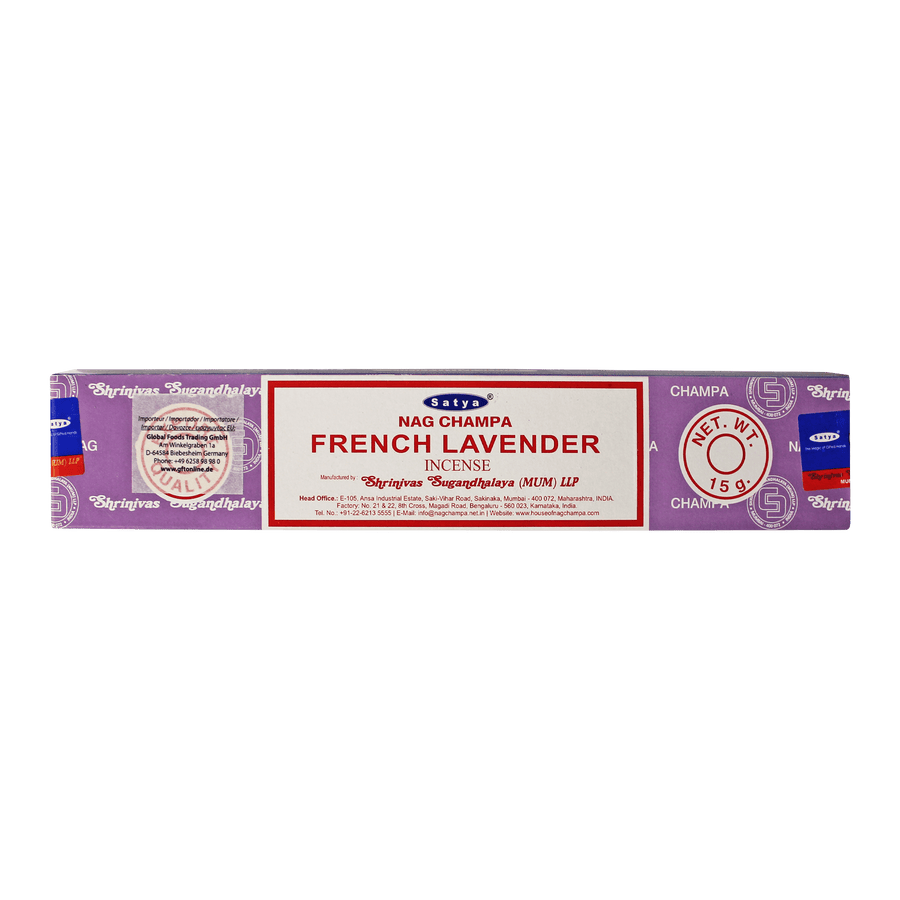 Agarbatti Nag Champa - French Lavander (15 sticks)
