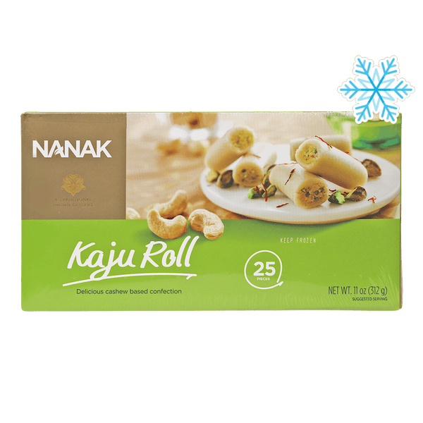 Nanak - (Frozen) Kaju Roll (25 Pieces) - 312g