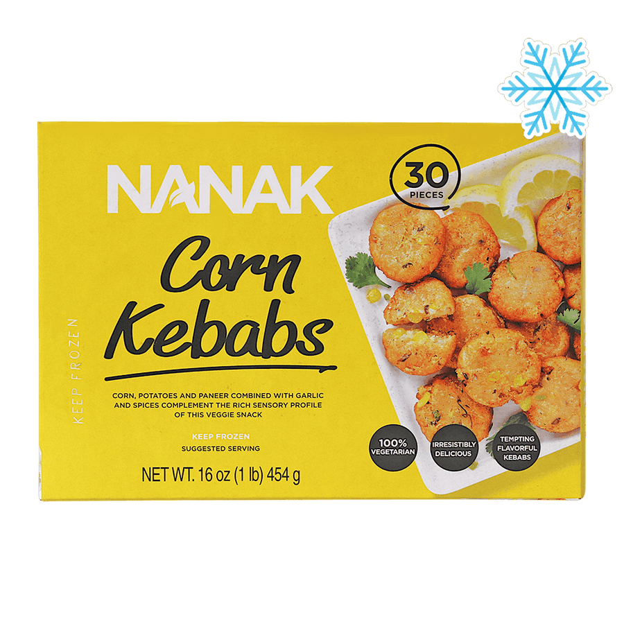 Nanak - (Frozen) Corn Kebab (30 Pieces)