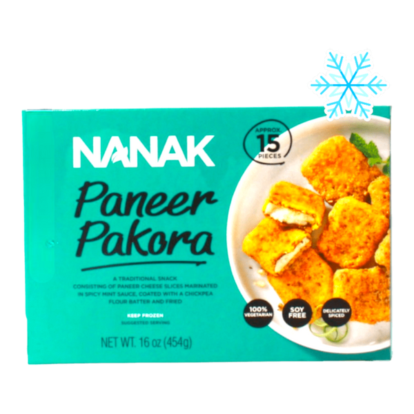 Nanak - (Frozen) Paneer Pakora 15 Pieces Approx. - 454g