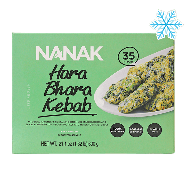 Nanak - (Frozen) Hara Bhara Kebab (35 Pieces) - 600g