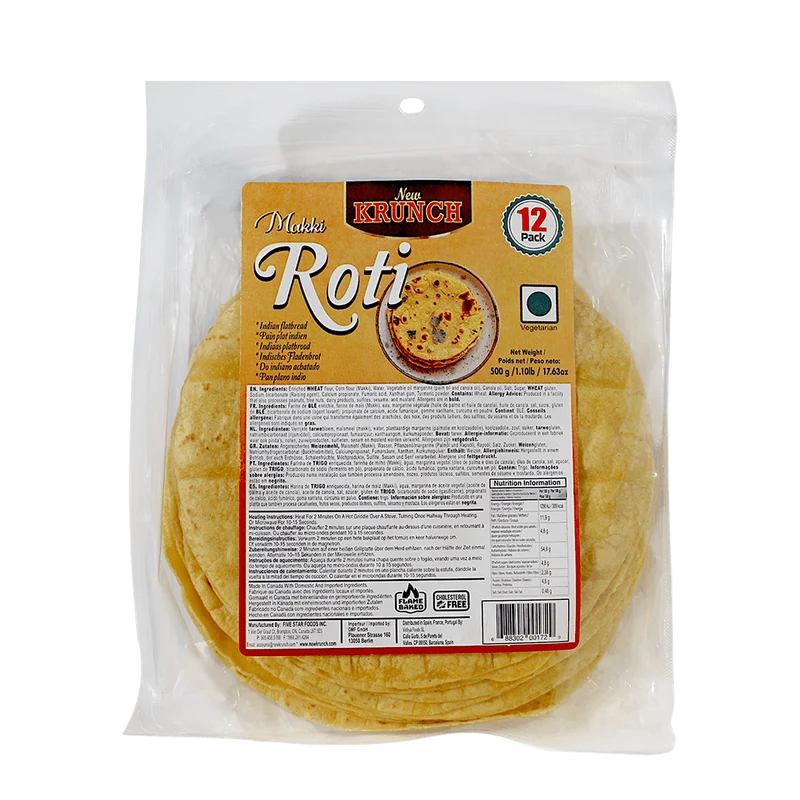 New Crunch - (Best Before 12/07/2026) Makki Roti