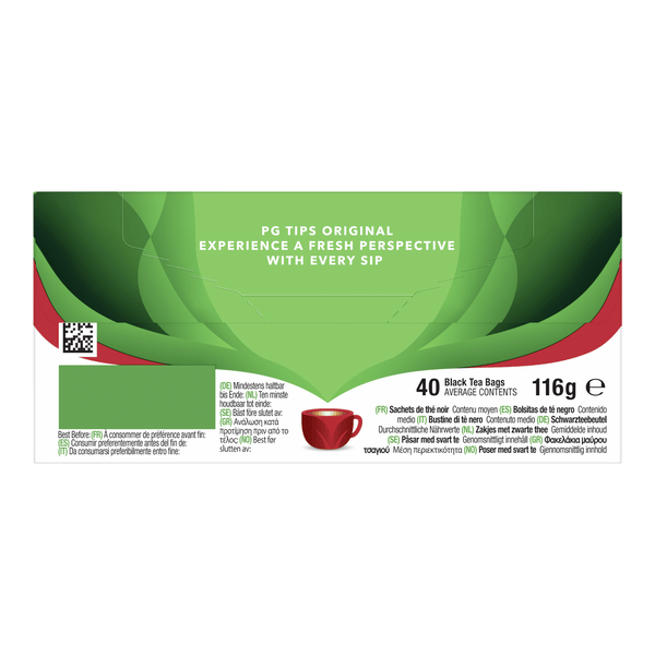 PG Tips - 40 teabags Black Tea - Gallery Image 2
