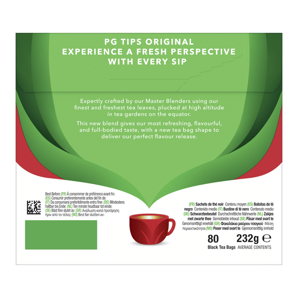 PG Tips - 80 teabags Black Tea - Gallery Image 2