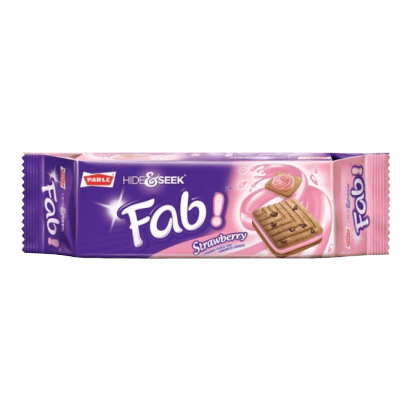 Parle - Hide & Seek Biscuit Fab Strawberry