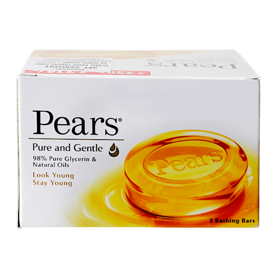 Pears - Soap Pure & Gentle ( Pack of 3)