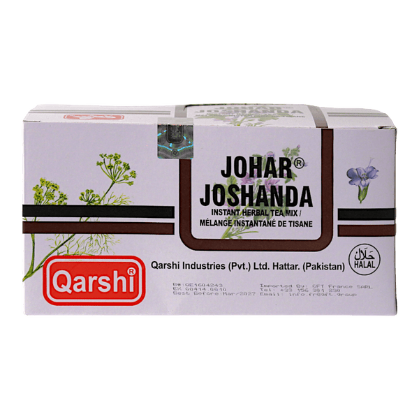 Qarshi - 30 Teabgs Intant Herbal Tea (Johar Joshanda) - Standard