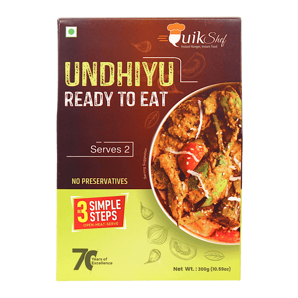 QuikShef - Undhyu RTE (Serves 2) - 300g