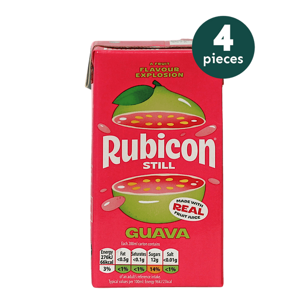 Rubicon - 4 x Guava Juice - 288ml