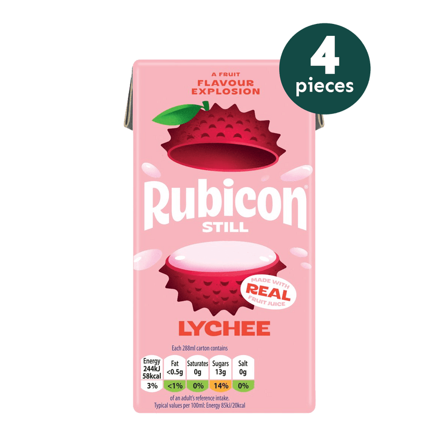 Rubicon - 4 x Lychee Juice
