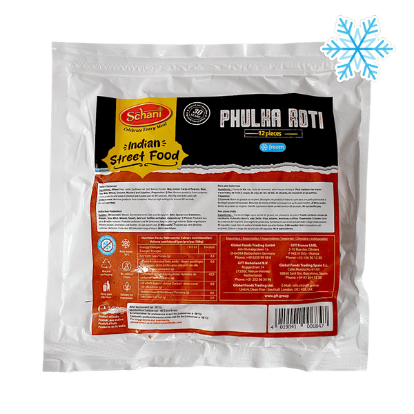 Schani - (Frozen) Phulka Roti 12 pieces - Gallery Image 2