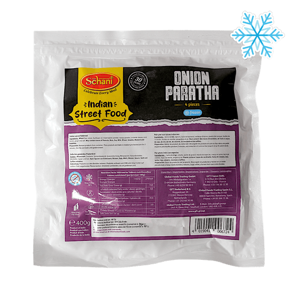 Schani - (Frozen) Onion Paratha 4 pieces - Gallery Image 2