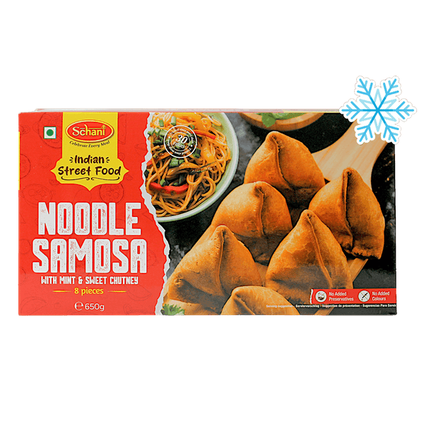 Schani - (Frozen) Noodle Samosa (with Mint & Sweet Chutney) 8 pieces - 650g