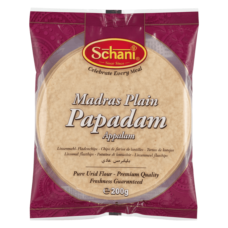 Schani - Plain Madras Papadam (Appalam)