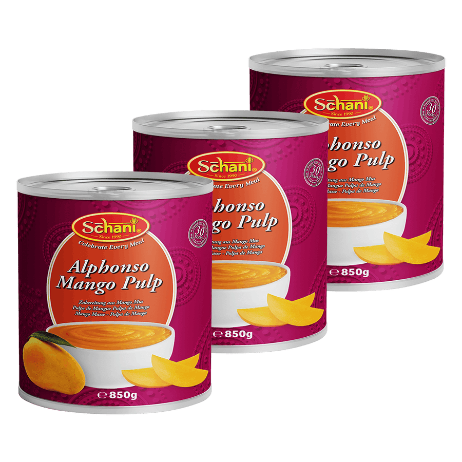 Schani - 3x Mango Pulp Alphonso