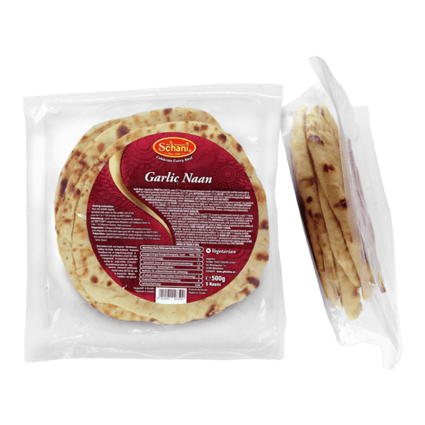 Schani - Garlic Naan 5 pieces - 500g