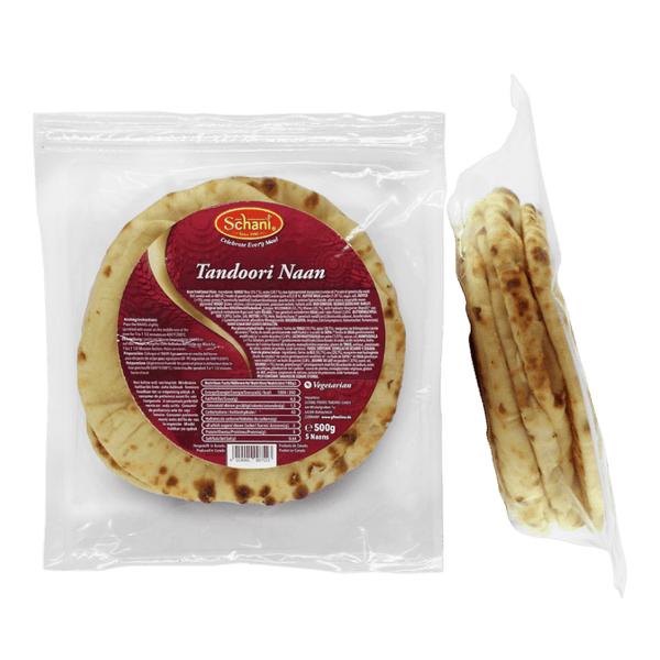 Schani - Tandoori Naan 5 pieces - 500g