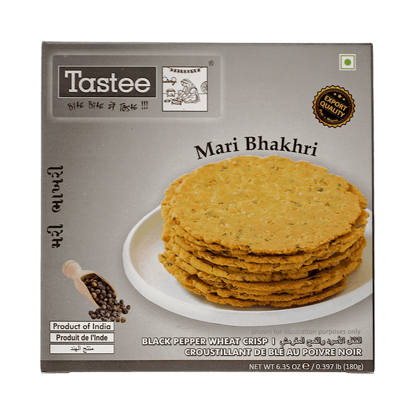Tastee - Bhakhari Mari (Black Pepper) - 180g