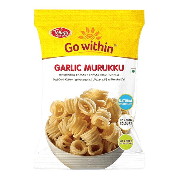 Telugu - Knoblauch Murukku - 170g