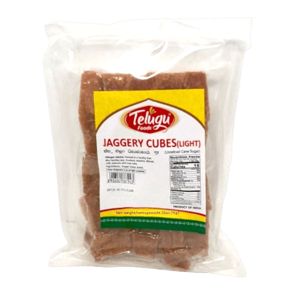 Telugu - Jaggery Cubes (light) - 1kg