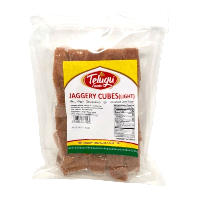 Telugu - Jaggery Cubes (light)