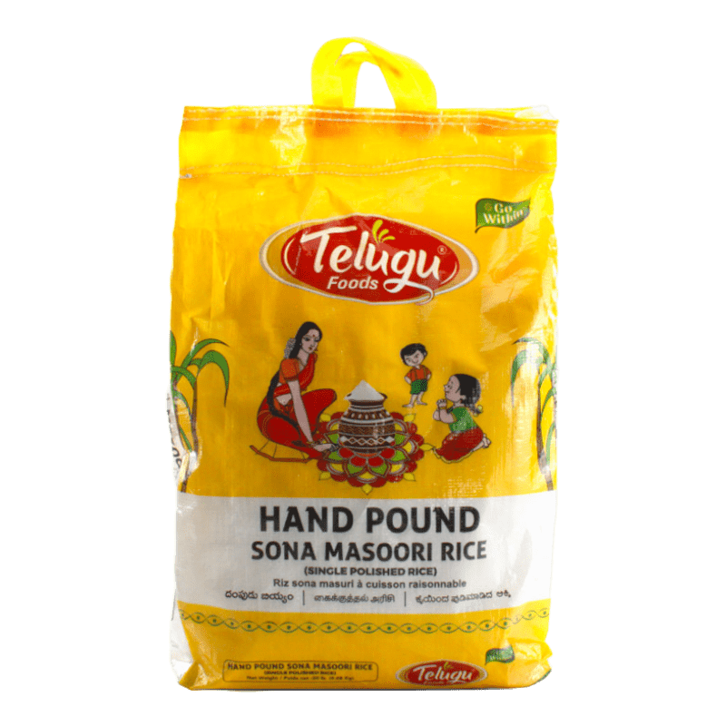 Telugu - Hand Pounded Sona Masoori Rice