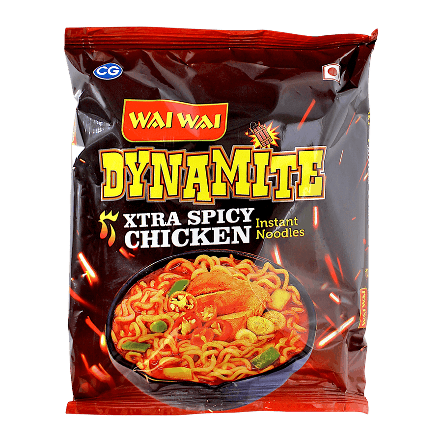 Wai - Wai Dynamite Extra Spicy Noodles (Chicken Flavour)