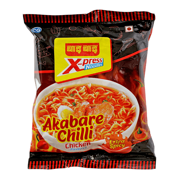 Wai - Wai Xpress Akabare Chilli Noodles (Chicken Flavor) - 60g