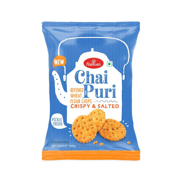 Haldiram's - (Best Before 26/06/26) Chai Puri Crackers