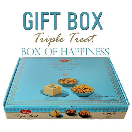 Haldiram's - (Best Before 31/07/26) GiftBox Triple Treat