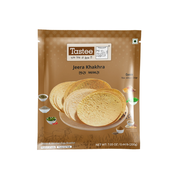 Tastee - Khakhra Jeera Cumin (Wheat Crisp)