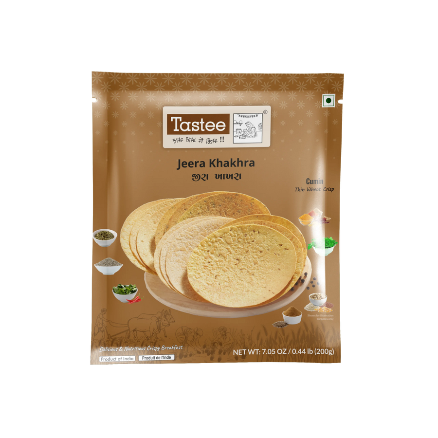 Tastee - Khakhra Jeera Cumin (Wheat Crisp)