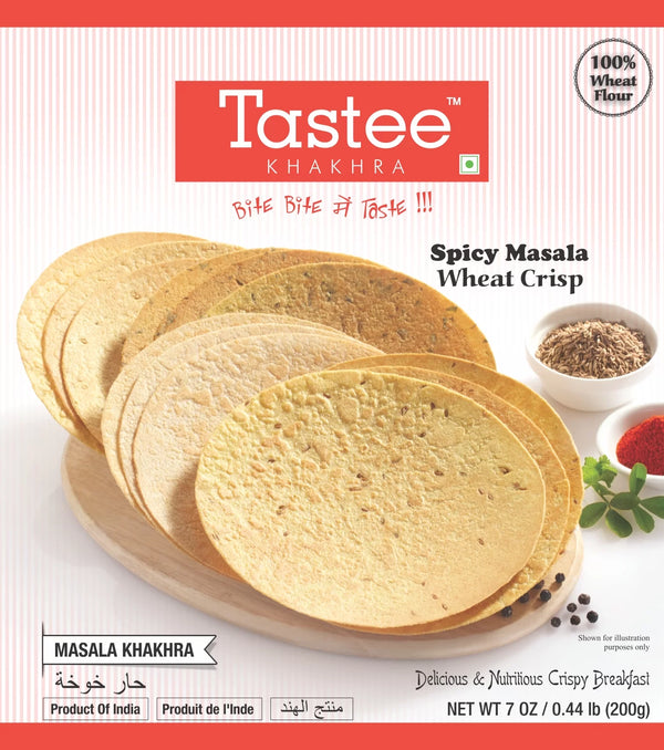 Tastee - Khakhra Spicy Masala (Wheat Crisp)