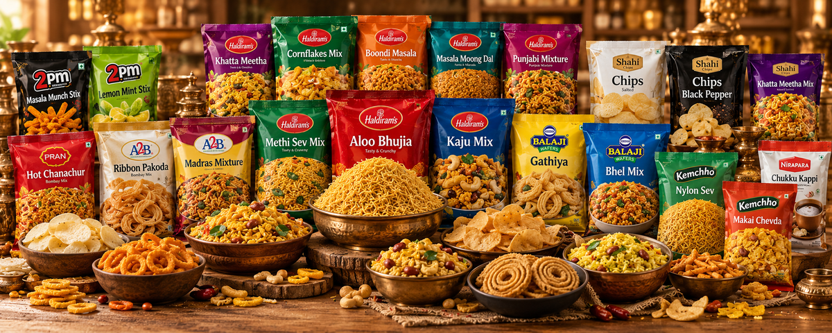Premium Namkeen & Snacks